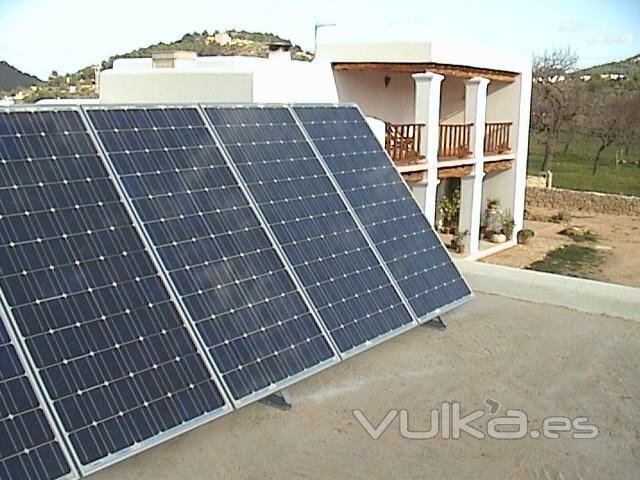 Viviendas con energa solar todos servicios electricos