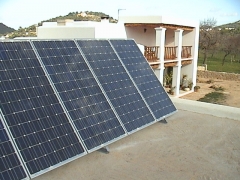 Viviendas con energia solar todos servicios electricos