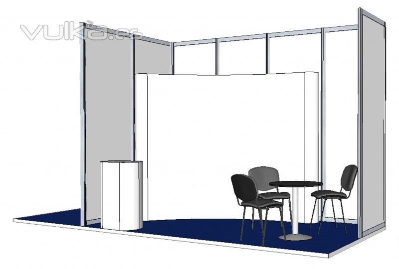 Stands modulares para ferias y eventos