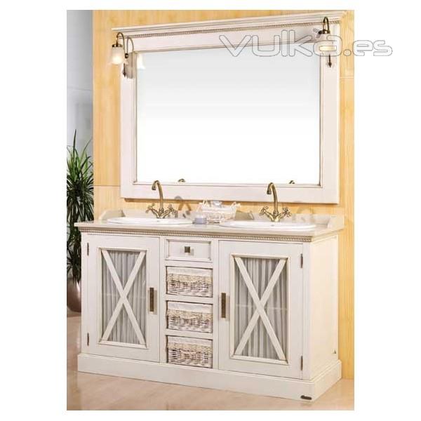 mueble baño 136 cm (doble)