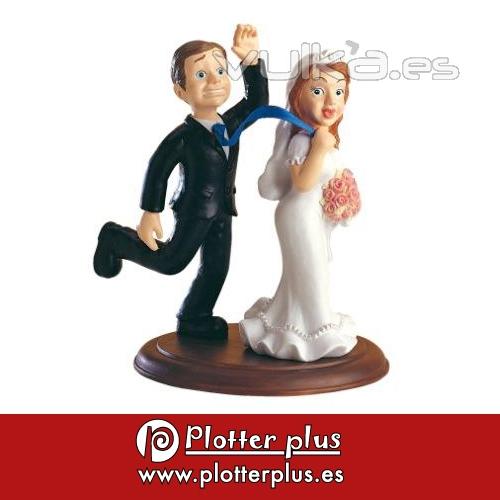 Figuras de novios chulsimas para adornar el mejor pastel de boda del mundo mundial