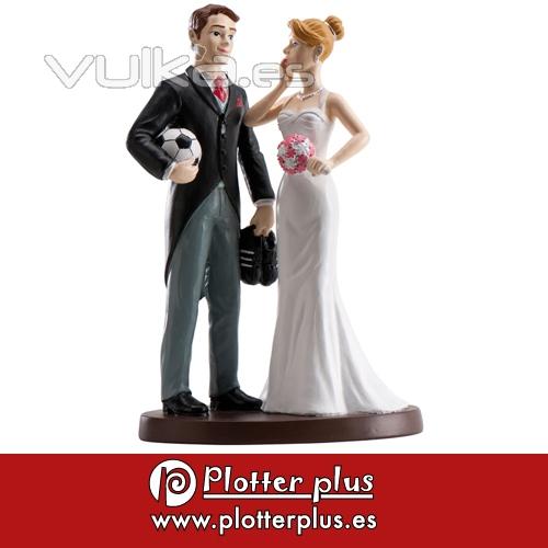 Figuras de novios chulsimas para adornar el mejor pastel de boda del mundo mundial