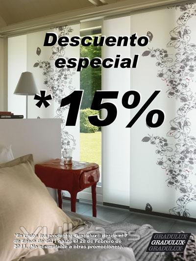 Oferta Especial Cortinas GRADULUX