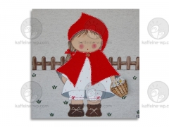 Cuadros infantiles personalizados en kaffeine-caperucita roja