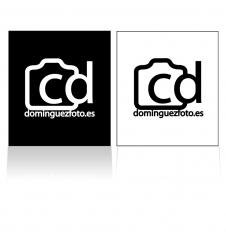 Diseo de logotipos para cristian domnguez. fotografo de bilbao