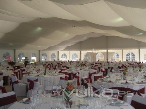 carpa boda interior 3