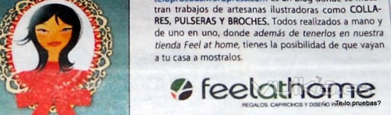 Te lo pruebas? & feelathome en prensa local