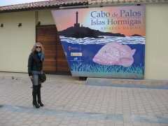 Cabo de palos e islas hormigas.