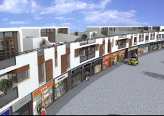Edificio de viviendas y comerciales en els poblets - alicante