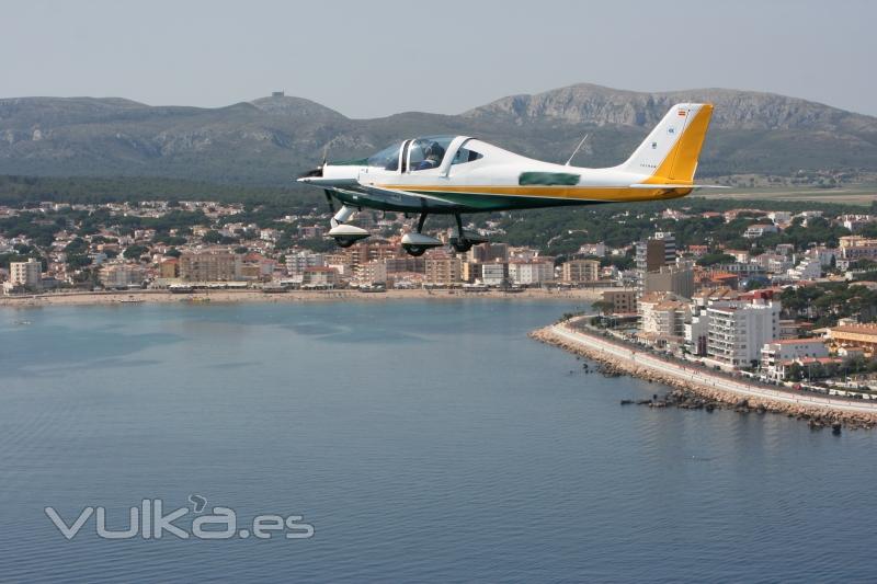 volar en ultraligero en la costabrava girona