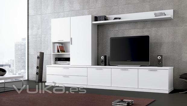 Muebles de calon en color blanco del catalogo LUN