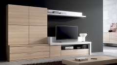 Composicion de muebles de salon comedor lun