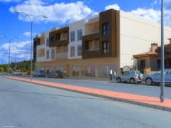 Edificio de viviendas en quatretonda (valencia)