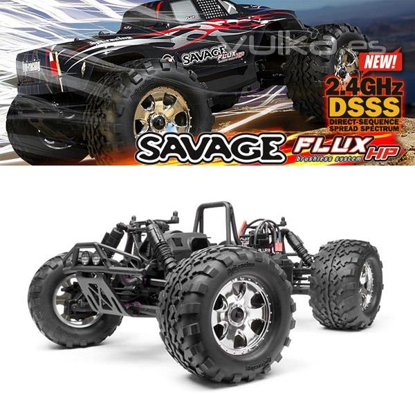 Buggy Savage Flux HP RTR Brushless 2,4 Ghz Hpi Racing rc electrico