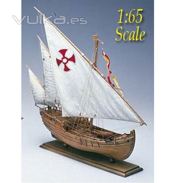 Maqueta naval La nia de Amati 1:65