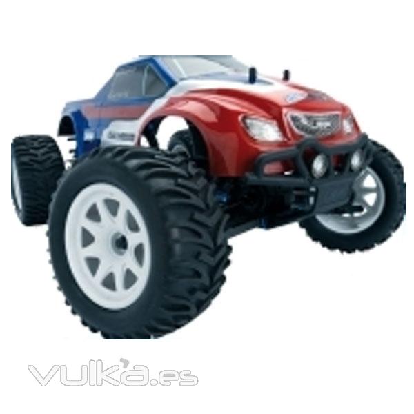 Coche Monster Truck S10 Blast MT RTR 1/10 LRP rojo