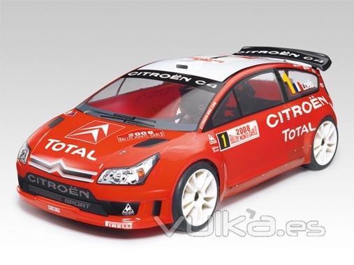 Coche rc explosin Tomahawk MX Citroen C4 WRC07 4WD 2,4 Ghz 1:10