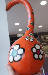 CALABAZA FLORIDA. PVP: 10EUR (PINTADAS A MANO)