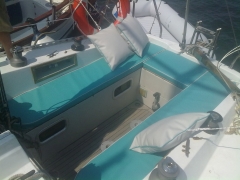 Cojines velero banera