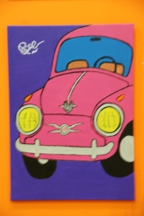 PINK 600. PVP: 40EUR (PINTADO A MANO)