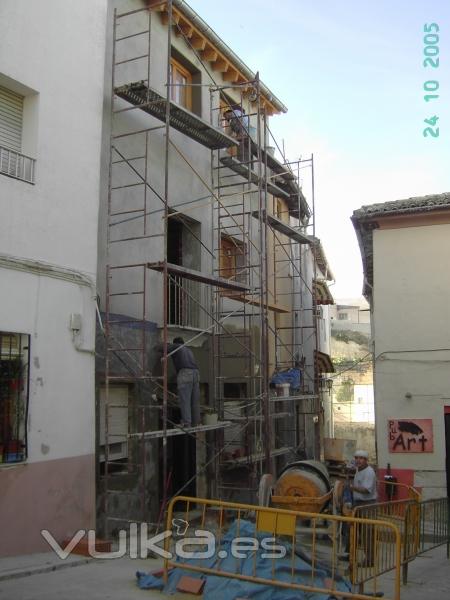 Rehabilitación de Vivienda Unifamiliar Adosada en Ontinyent. Año 2005