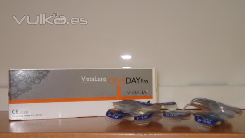 Lentes de contacto.