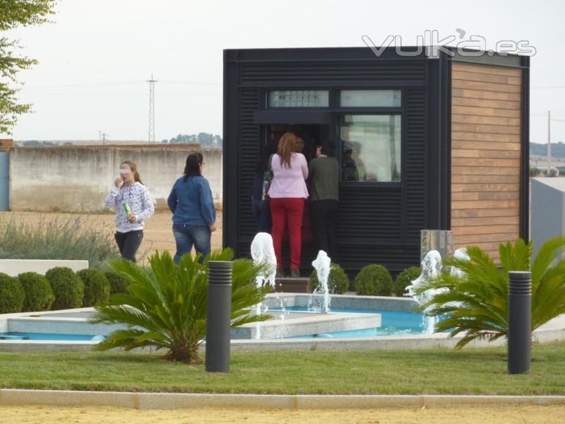 Modelo de Kiosco  para parques y jardines