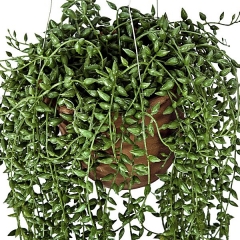 Planta colgante artificial larga en lallimonacom detalle1