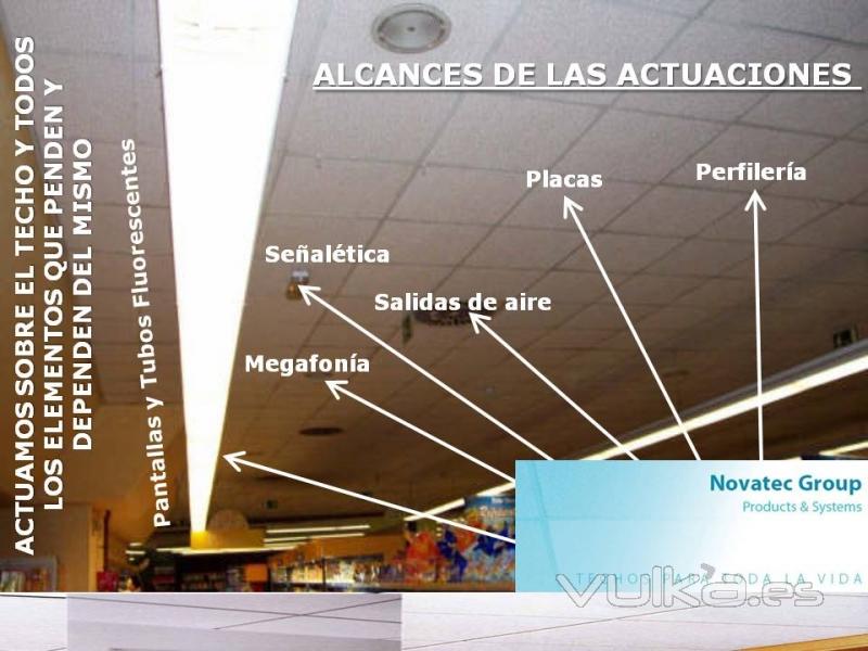 Limpieza Integral Falsos Techos: Alcances de las actuaciones