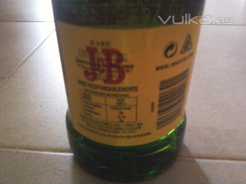 Whisky J&B 70cl 40% de Alcohol
