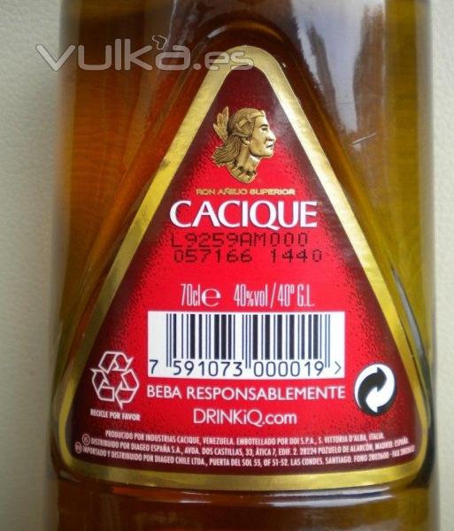 Ron Cacique 0,70cl