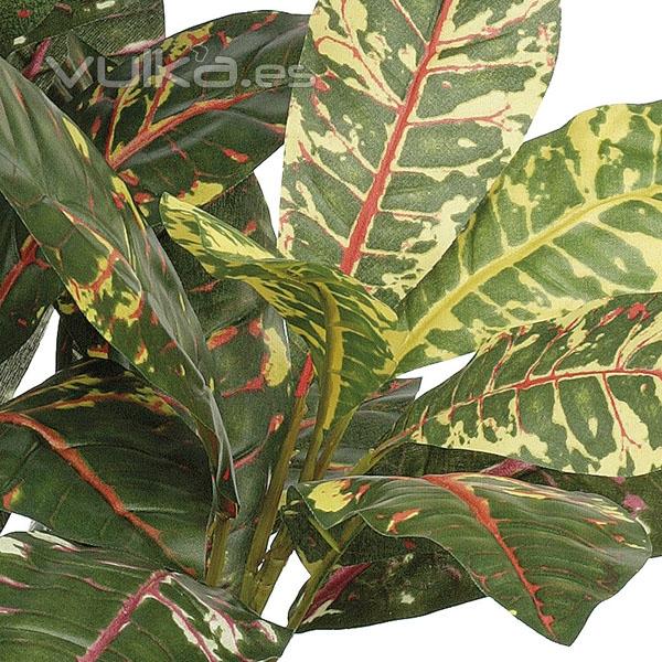 Planta artificial croton natural en lallimona.com detalle1