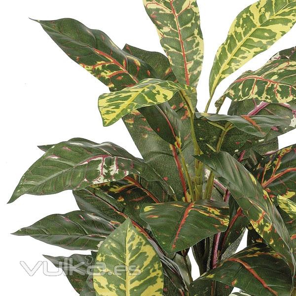 Planta artificial croton natural en lallimona.com detalle2