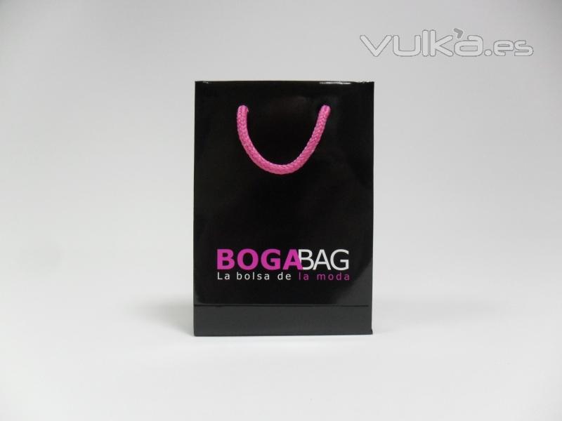 Bolsa de Lujo Plastificado Brillo, elegante, resistente y desde 600 Uds.!