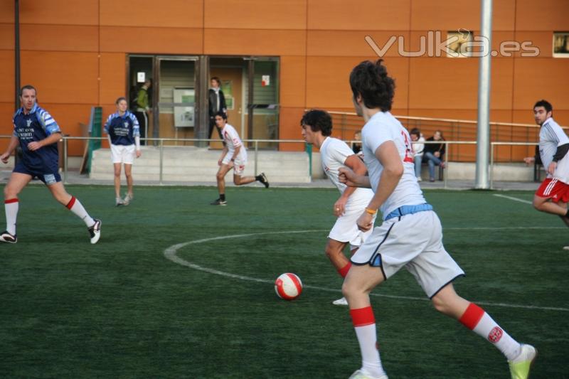 Partido de futbol estudiantes/profesores