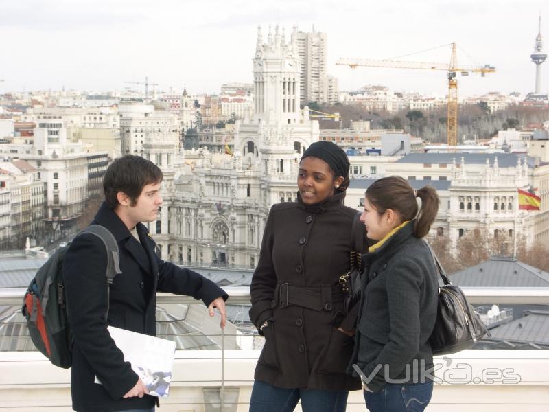 Visita al Crculo de Bellas Artes, Madrid