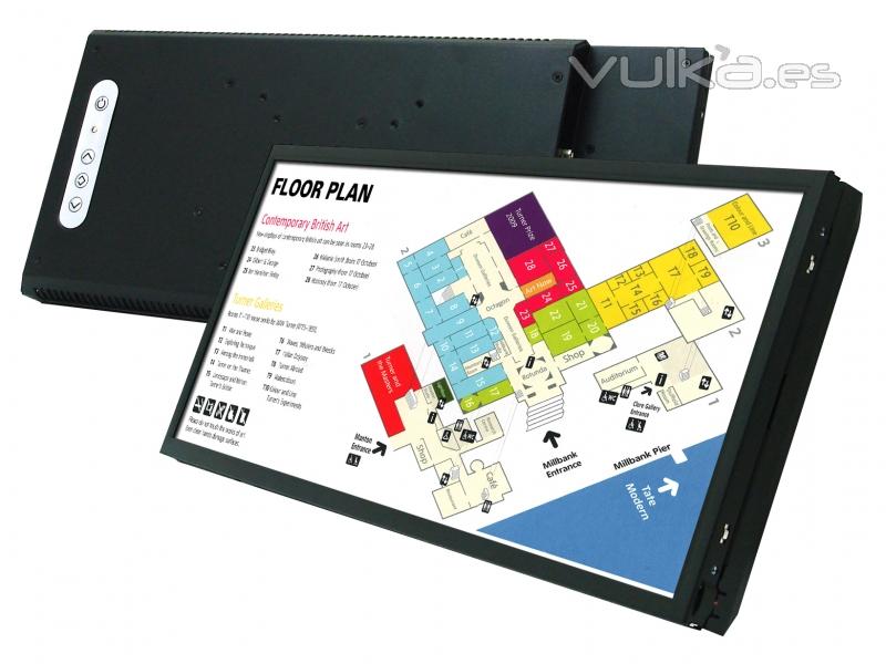 Spanpixel. Monitores LCD en formatos 16:6 y 16:3