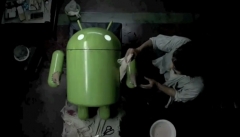 A android, le salen pulgares