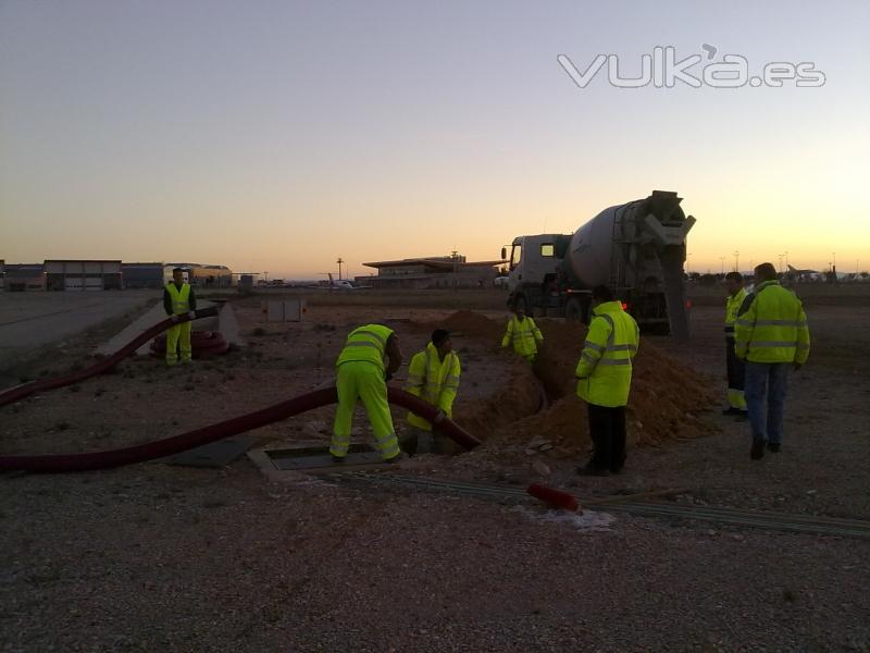 ARESERCO,Actuaciones en aeropuerto Albacete