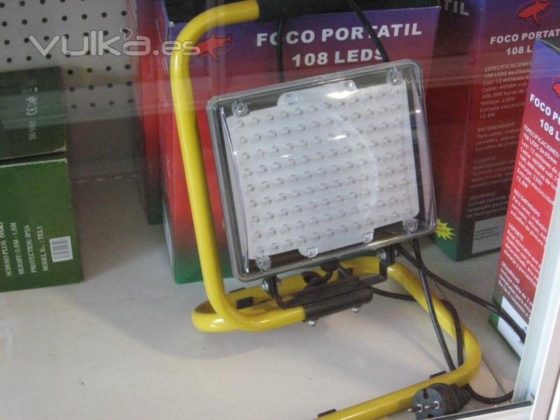 Foco luz de leds.