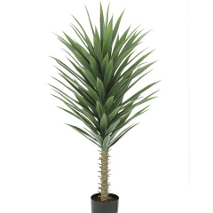 Planta artificial yucca verde en lallimona.com