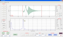 software tratamiento de señales de vibración puentes ICR