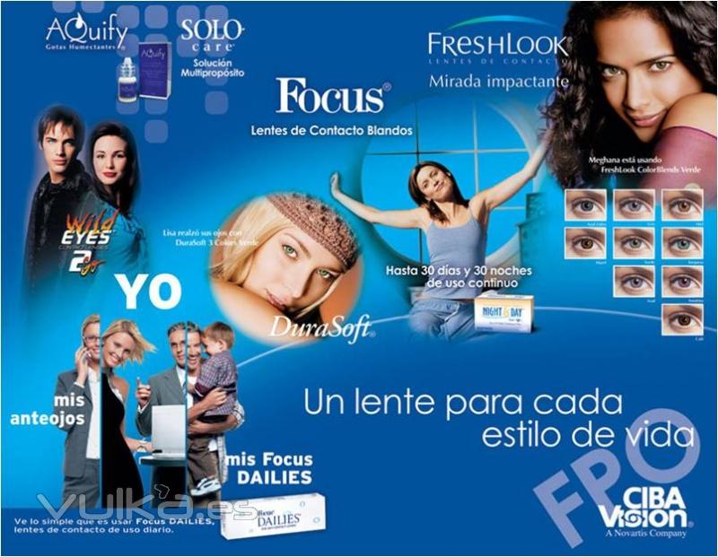 MULTIOPTICAS Xativa, Lentes de contacto