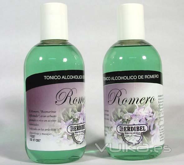 Alcohol de romero 250 c.c.