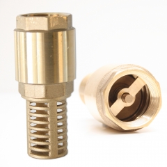 Valvula de retencion de pie de laton 1- 9,5eur iva incluido