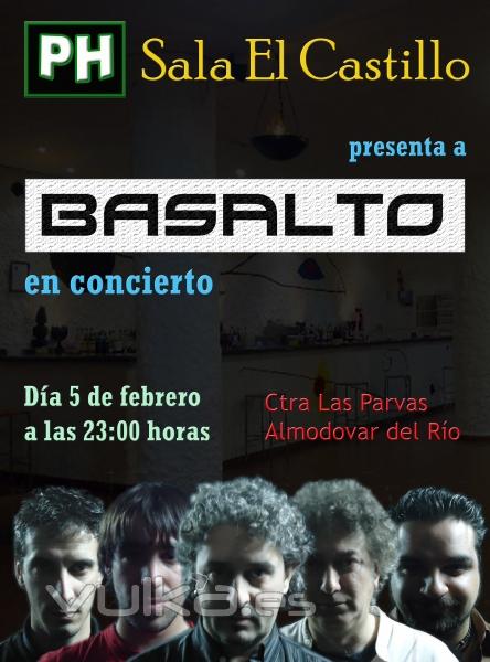 basalto en sala el castillo SONIDO PH SOUNDS