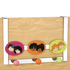 Colgador metal 3 perchas para puertas 51 en lallimonacom