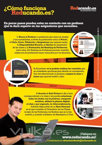 Flyer informativo (dorso)