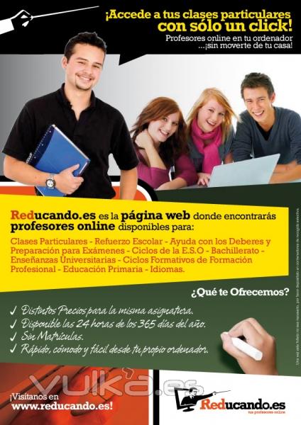 Flyer informativo (frente)