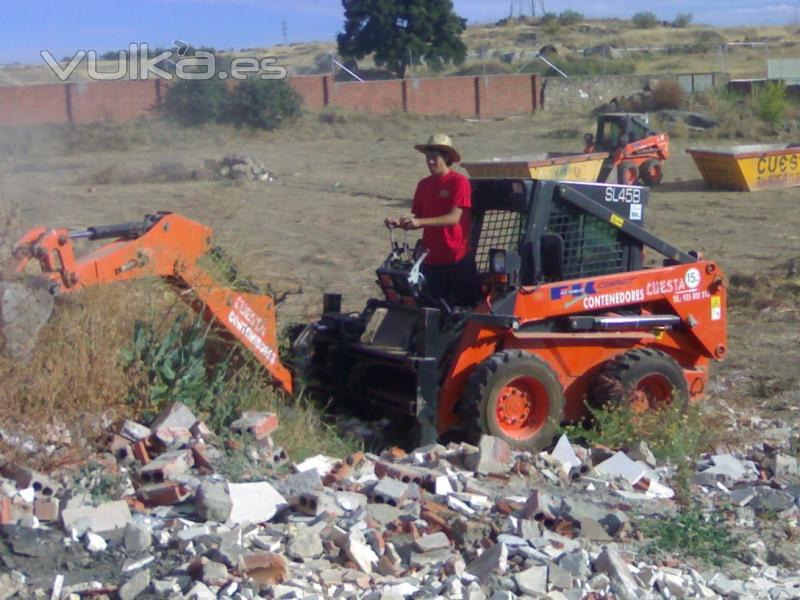 Miniexcavadoras en talavera de la reina